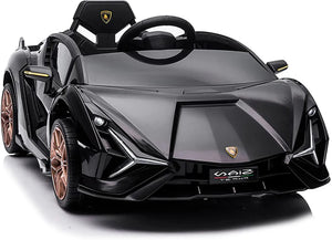 Lamborghini Sian | Elektrische Kinderauto - Zwart
