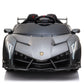 Lamborghini Veneno | 2-Persoons Kinderauto 4x4 - Grijs