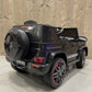 Mercedes G63 AMG | Elektrische Kinderauto - Zwart