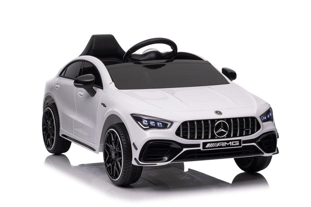 Mercedes CLA45s AMG | Elektrische Kinderauto - Wit