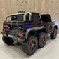 Mercedes G63 AMG 6x6 | Elektrische Kinderauto 1-persoons - Zwart
