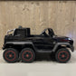 Mercedes G63 AMG 6x6 | Elektrische Kinderauto 1-persoons - Zwart