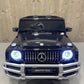 Mercedes G63 AMG | Elektrische Kinderauto 2-Persoons - Zwart Met Afstandsbediening