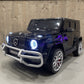 Mercedes G63 AMG | Elektrische Kinderauto 2-Persoons - Zwart Met Afstandsbediening