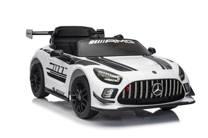 Mercedes GT AMG | Elektrische Kinderauto - Wit