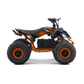 Panthera Leo elektrische kinderquad 1200W 48V in oranje, van de rechterzijde