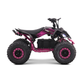 Panthera Leo elektrische kinderquad 1200W 48V in roze, van de rechterzijde