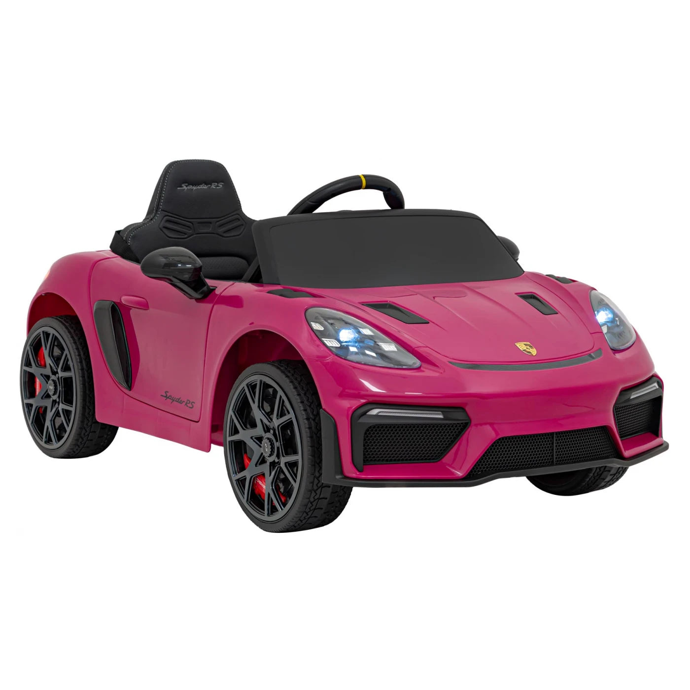 Porsche 718 RS Spyder | Elektrische Kinderauto - Roze
