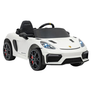 Porsche 718 RS Spyder | Elektrische Kinderauto - Wit