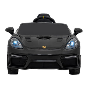 Porsche 718 RS Spyder | Elektrische Kinderauto - Zwart
