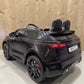 Range Rover Velar SVR | Elektrische Kinderauto - Zwart