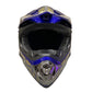 CarKiddo | Kinder Crosshelm - Blauw